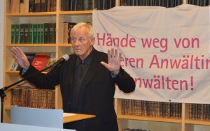 Rolf Becker - Lesung zum 75. Todestag von Hans Litten